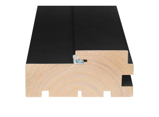 92 karmsett sort 9x21 S 8500-N Kvistfri m/pakn og notspor 