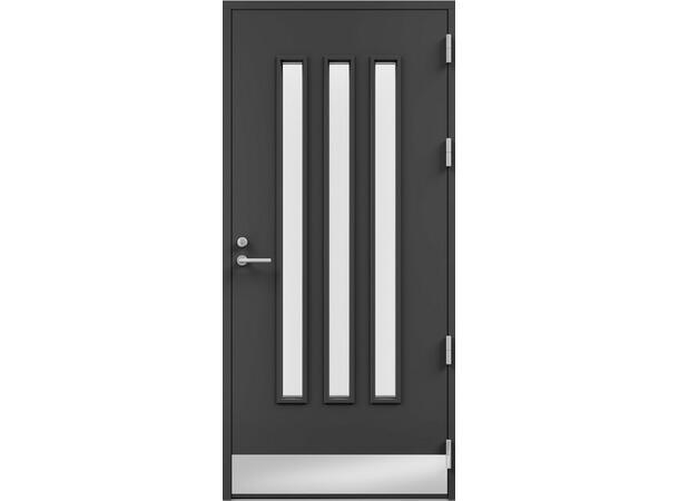 Tun 850 Termo hvit 89/199 Venstre Klar 3-lag glass 
